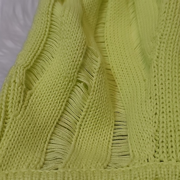 🎯Future Collective × Gabriella Karefa Johnson | Yellow Slouchy Knit Sweater - Picture 4 of 8
